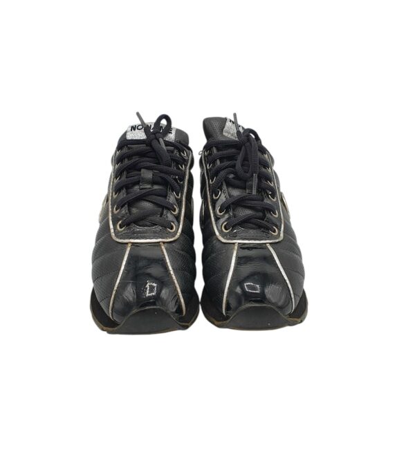 Adidasi dama No Name 38, imitatie de piele, negru - imagine 4
