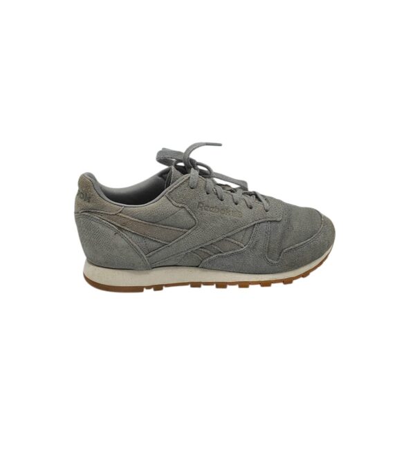 Adidasi dama Reebok 39, piele intoarsa, gri - imagine 1
