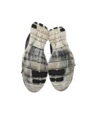 Adidasi dama Skechers 38, material textil, negru alb - imagine 5