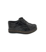 Pantofi dama 37, imitatie de piele, negru