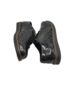Pantofi dama 37, imitatie de piele, negru - imagine 4