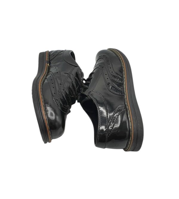 Pantofi dama 37, imitatie de piele, negru - imagine 4