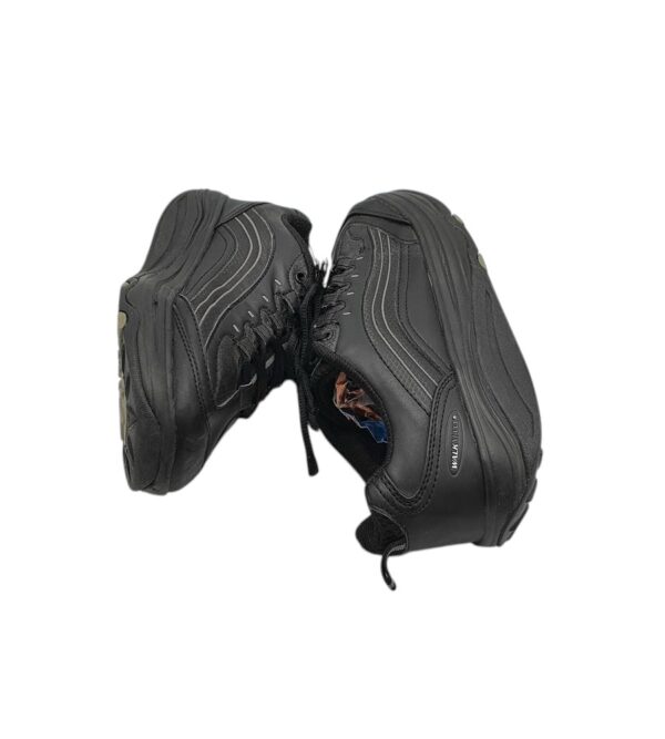 Adidasi dama Walkmaxx 39, imitatie de piele , negru - imagine 4