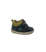 Adidasi copii Superfit 22, piele intoarsa, bleumarin