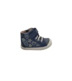 Tenisi copii Geox 22, imitatie de piele, material textil, bleumarin