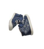 Tenisi copii Geox 22, imitatie de piele, material textil, bleumarin - imagine 4