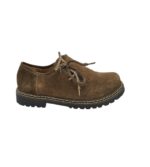 Pantofi barbati Country 43, piele intoarsa, maro