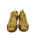 Adidasi barbati Geox 44, piele, galben - imagine 3