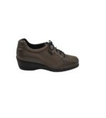 Pantofi dama Comfort 37, imitatie de piele, material textil, bej