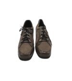 Pantofi dama Comfort 37, imitatie de piele, material textil, bej - imagine 3