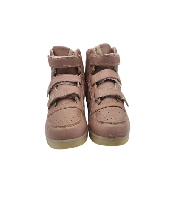 Adidasi dama  Hummel 37, imitatie de piele, bej - imagine 3