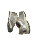 Adidasi dama Graceland 40, imitatie de piele, material textil, gri - imagine 4