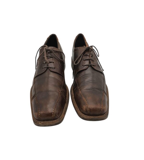 Pantofi barbati Iorn 44, piele, maro - imagine 3