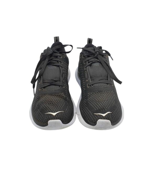 Adidasi barbati Hoka 40, material textil, gri negru - imagine 3