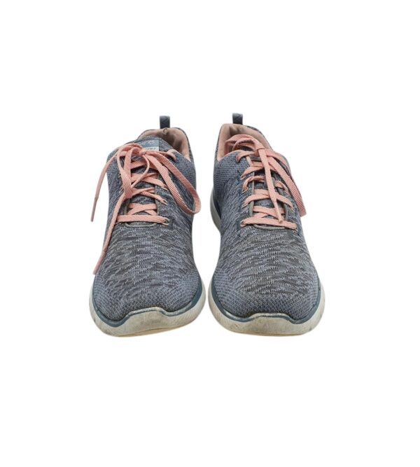 Adidasi dama Skechers 40, material textil, albastru - imagine 3