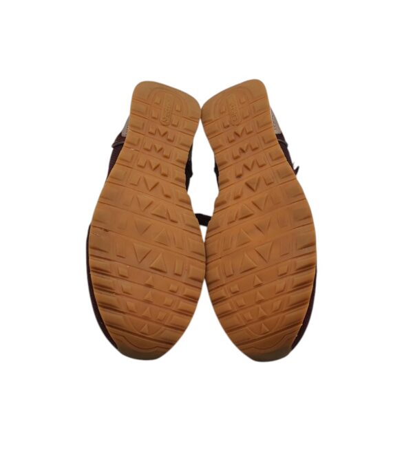 Adidasi barbati Skechers 41, piele intoarsa, material textil, visiniu - imagine 5