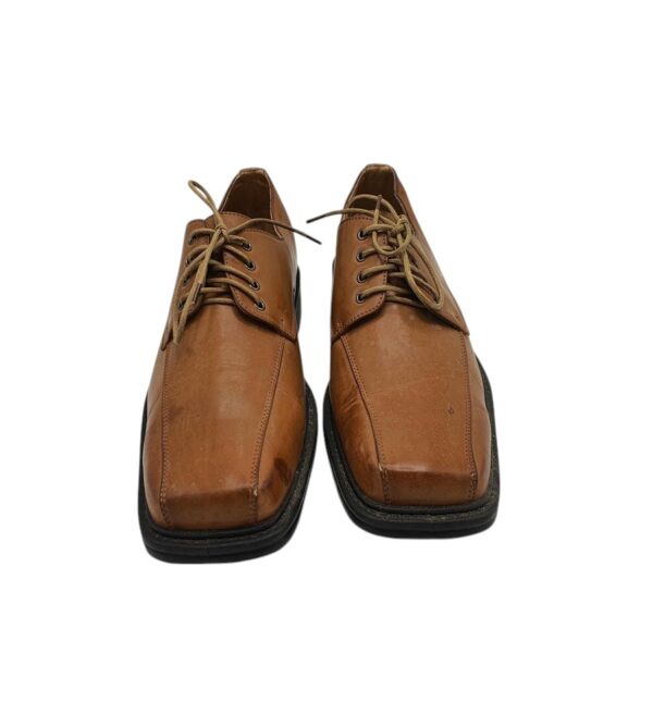 Pantofi barbati Baulite 43, piele, maro - imagine 3