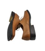 Pantofi barbati Baulite 43, piele, maro - imagine 4