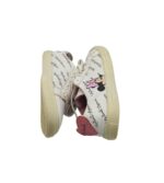 Adidasi dama 40, imitatie de piele, alb - imagine 4