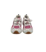 Adidasi copii Lico 31, material textil, imitatie de piele, alb roz - imagine 3