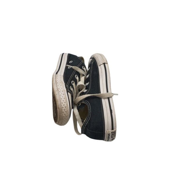 Tenisi copii Converse 32, material textil, negru - imagine 4