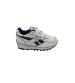 Adidasi copii Reebok 32, imitatie de piele, alb