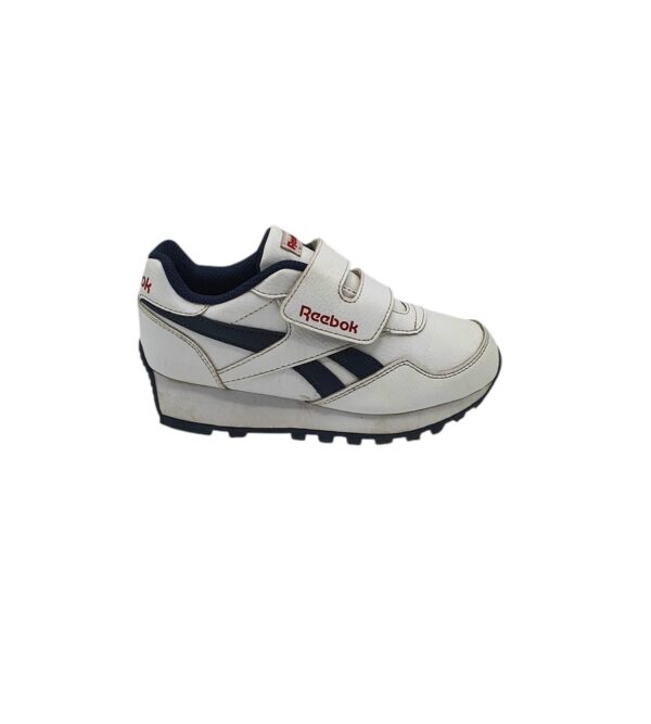 Adidasi copii Reebok 32, imitatie de piele, alb - imagine 1