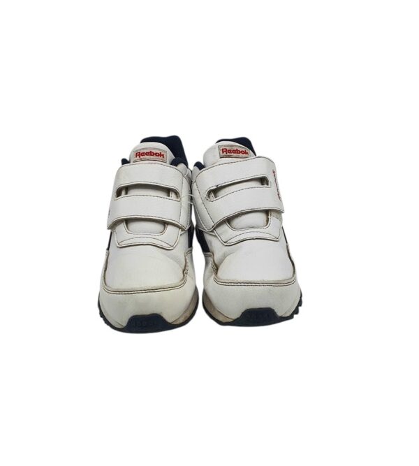 Adidasi copii Reebok 32, imitatie de piele, alb - imagine 3
