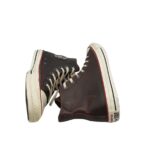 Tenisi dama Converse 37, piele, maro - imagine 4