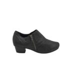 Pantofi dama Rieker 37, piele, negru