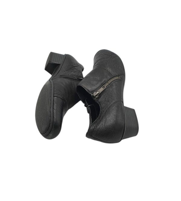 Pantofi dama Rieker 37, piele, negru - imagine 4