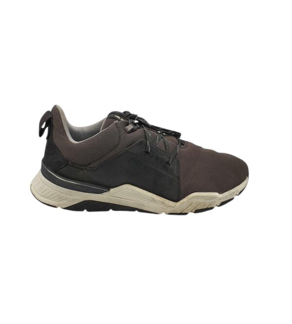 Adidasi barbati Timberland  46, material textil, piele, gri - imagine 1