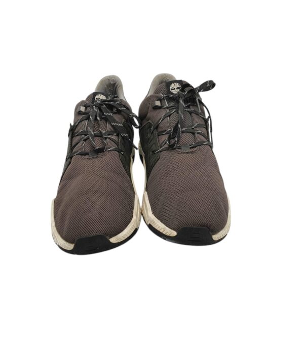 Adidasi barbati Timberland  46, material textil, piele, gri - imagine 3