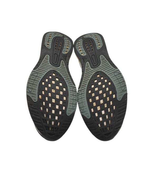 Adidasi barbati Adidas 42, material textil,  imitatie de piele, gri negru - imagine 5