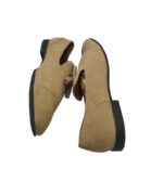 Mocasini barbati Asos 42, piele, bej - imagine 4