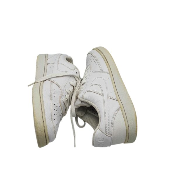 Adidasi dama Nike 39, imitatie de piele, alb - imagine 4