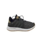Adidasi dama Adidas 38, material textil, imitatie de piele,  negru gri
