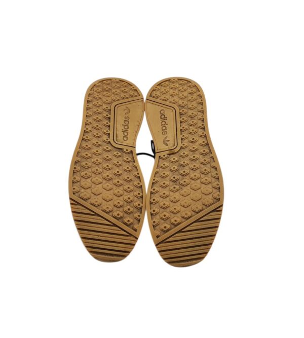Adidasi dama Adidas 38, material textil, imitatie de piele,  negru gri - imagine 5