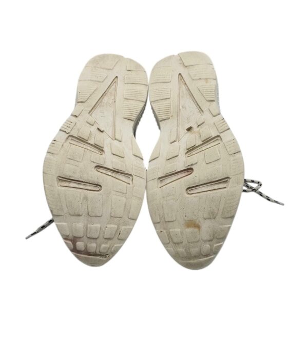 Adidasi dama Steve Madden 40, piele, material textil, alb gri - imagine 5