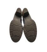 Botine dama Rieker 39, piele intoarsa, imitatie de piele, maro - imagine 5