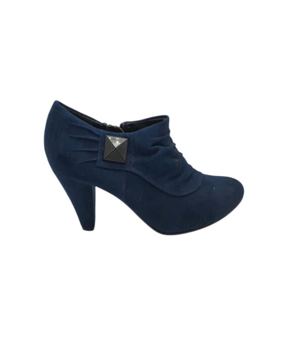 Botine dama Graceland 38, material textil, bleumarin - imagine 1