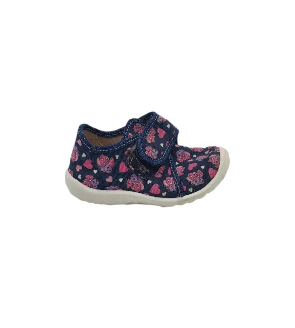 Incaltaminte copii Superfit 26, material textil, bleumarin roz - imagine 1