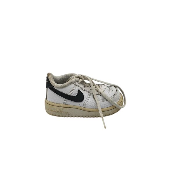 Adidasi copii Nike 23, imitatie de piele, alb - imagine 1