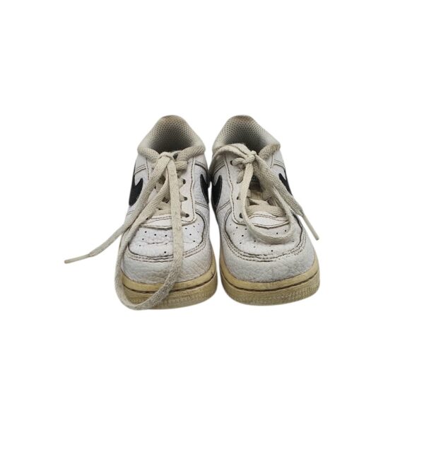 Adidasi copii Nike 23, imitatie de piele, alb - imagine 3