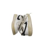 Adidasi copii Nike 23, imitatie de piele, alb - imagine 4