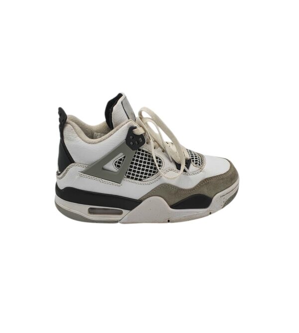 Adidasi unisex Jordan 38, piele, imitatie de piele, material textil, alb gri - imagine 1