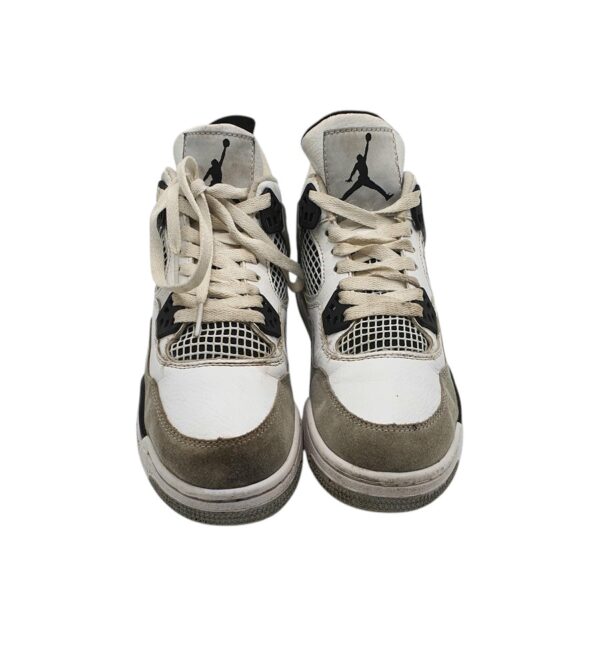 Adidasi unisex Jordan 38, piele, imitatie de piele, material textil, alb gri - imagine 3