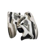 Adidasi unisex Jordan 38, piele, imitatie de piele, material textil, alb gri - imagine 4