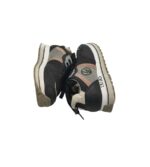 Adidasi copii Liu Jo 32, material textil, imitatie de piele, negru - imagine 4