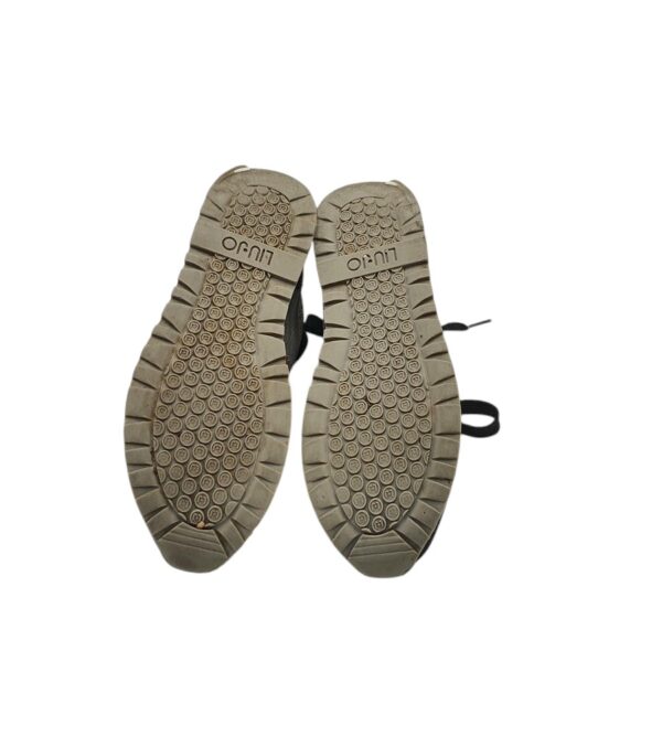 Adidasi copii Liu Jo 32, material textil, imitatie de piele, negru - imagine 5